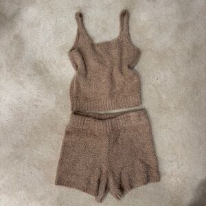 SKIMS Fuzzy Lounge Set